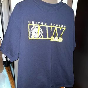 Mens United States Navy Dad TShirt